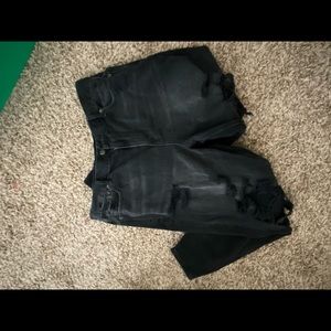 AE high rise mom jean 14/16